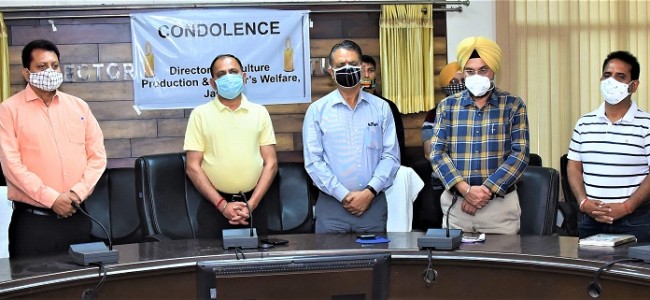 APFW Deptt. condoles with Navin Choudhary APFW Deptt. condoles with Navin Choudhary