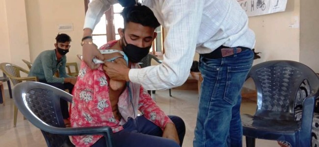 Day long assessment camp for persons with Disabilities held at Khoon Day long assessment camp for persons with Disabilities held at Khoon