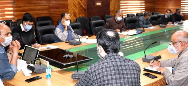 Director Agriculture Kashmir discusses strategies to be adopted for Kharief season Director Agriculture Kashmir discusses strategies to be adopted for Kharief season