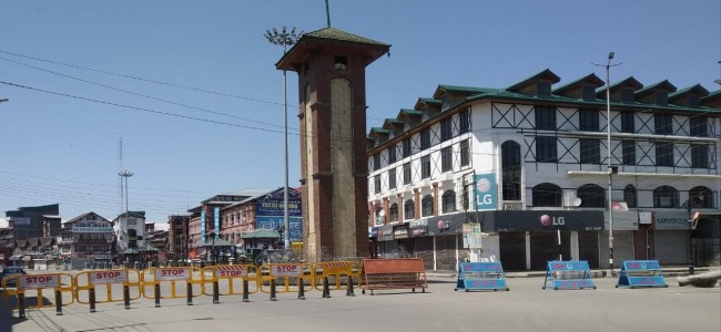 Covid-19 2nd wave: Govt forces deployed as J-K locks down Covid-19 2nd wave: Govt forces deployed as J-K locks down