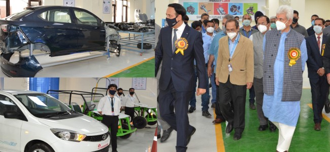 Lt Governor inaugurates Centre for Invention, Innovation, Incubation and Training (CIIIT) Jammu