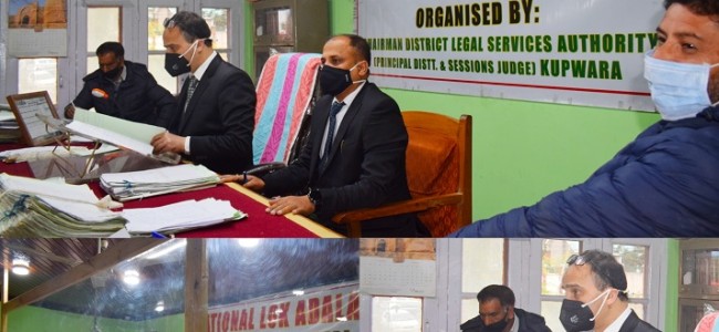 National Lok Adalat held across J&K, Ladakh National Lok Adalat held across J&K, Ladakh