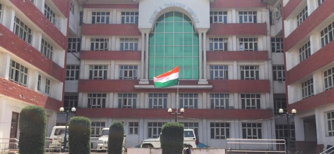 Tricolor hoisted on various buildings in Srinagar city including State Taxes and SMHS Tricolor hoisted on various buildings in Srinagar city including State Taxes and SMHS