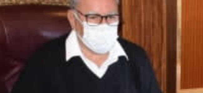 Advisor Farooq Khan to meet people at Jammu on August 18 Advisor Farooq Khan to meet people at Jammu on August 18