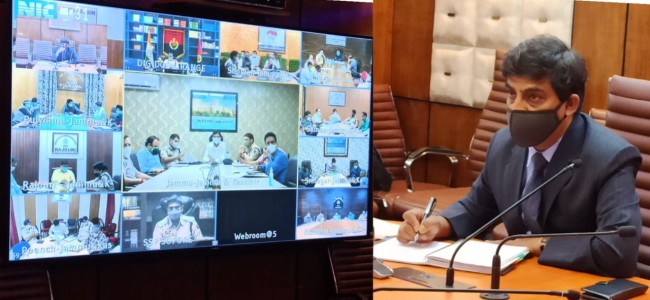 Chief Secretary chairs maiden meeting with DCs, SPs Chief Secretary chairs maiden meeting with DCs, SPs
