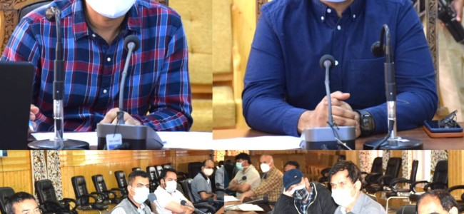 Mission Youth: DC B’pora reviews preparation of DPRs for various Projects Mission Youth: DC B’pora reviews preparation of DPRs for various Projects