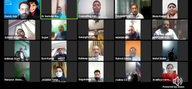 DSEJ holds virtual consultation with Docs on COVID Infection, Prevention, Control DSEJ holds virtual consultation with Docs on COVID Infection, Prevention, Control