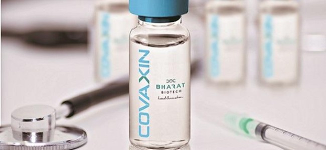 Covaxin recommended for trial on 2-18 age group