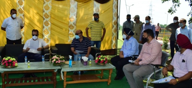 Advisor Baseer inaugurates Park at Palwan Akhnoor developed by Floriculture department Advisor Baseer inaugurates Park at Palwan Akhnoor developed by Floriculture department