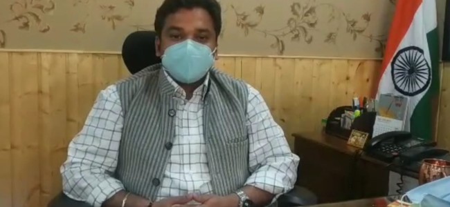 Situation improving, CAB, SOPs vital to prevent spike in infections : DC Anantnag Situation improving, CAB, SOPs vital to prevent spike in infections : DC Anantnag