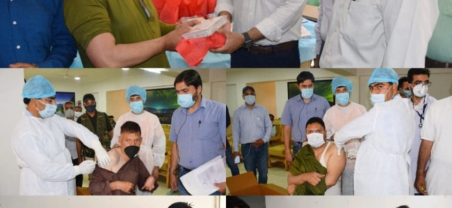 100% vaccination of eligible population achieved in 20 villages, 1 lakh doses administered so far: DC B’pora 100% vaccination of eligible population achieved in 20 villages, 1 lakh doses administered so far: DC B’pora