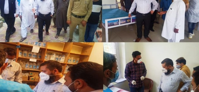 DC Kupwara takes stock vaccination process in Trehgam, Panzgam areas DC Kupwara takes stock vaccination process in Trehgam, Panzgam areas