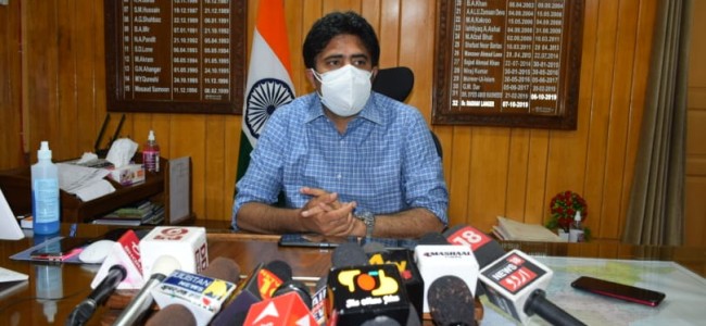 Recovery rate 90%, surveillance for testing, vaccination of vulnerable groups being done: DC Pulwama Recovery rate 90%, surveillance for testing, vaccination of vulnerable groups being done: DC Pulwama