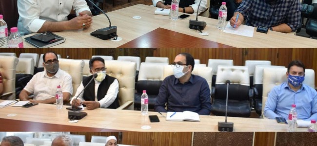 DC Srinagar holds consultation with Trade/Business bodies DC Srinagar holds consultation with Trade/Business bodies