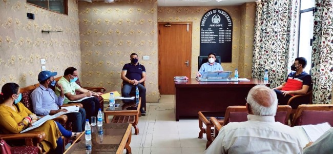Handicrafts and Handloom Department Jammu targets to cover 2150 artisans under credit schemes this fiscal Handicrafts and Handloom Department Jammu targets to cover 2150 artisans under credit schemes this fiscal