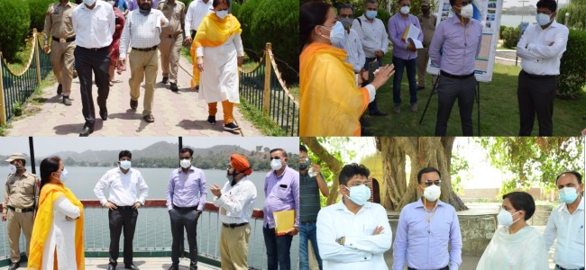 Div Com conducts extensive tour of Mansar-Surinsar Circuit