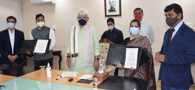 J&K Government signs historic MoUs with PARC-Policy Advocacy Research Centre J&K Government signs historic MoUs with PARC-Policy Advocacy Research Centre