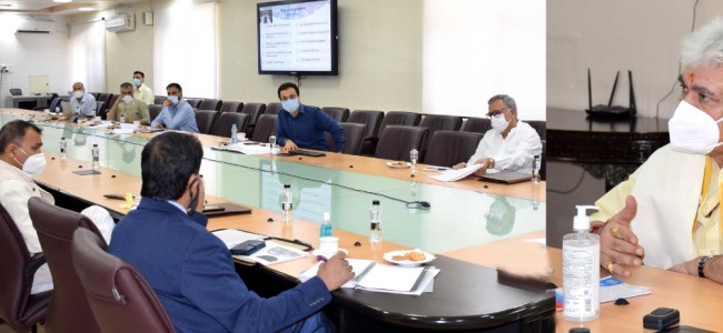 Lt Governor calls for robust Public Distribution System in J&K Lt Governor calls for robust Public Distribution System in J&K