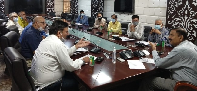 Principal Secretary chairs meeting  regarding revival, promotion of Carpet industry