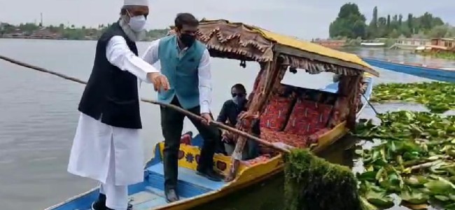 Srinagar water bodies to be restored to their original glory says DC Srinagar Srinagar water bodies to be restored to their original glory says DC Srinagar
