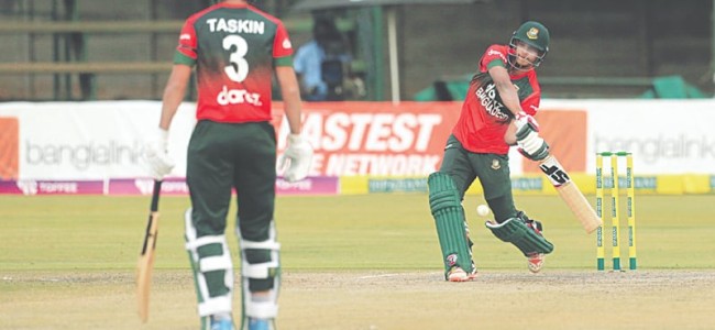 Zimbabwe upstage BD to level T20 series Zimbabwe upstage BD to level T20 series