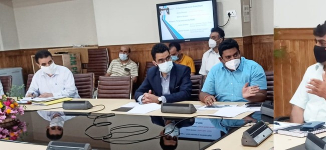 Progress under Jal Jeevan Mission reviewed Progress under Jal Jeevan Mission reviewed