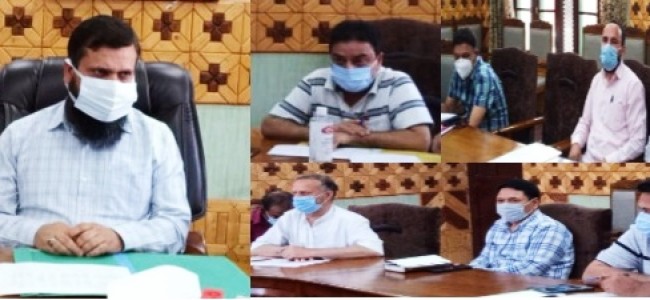 DC Kupwara chairs meeting of DDMA, 21 cases settled DC Kupwara chairs meeting of DDMA, 21 cases settled