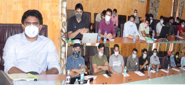 DC Pulwama holds interactive session with Media DC Pulwama holds interactive session with Media