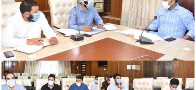 DC Srinagar chairs meeting on Nazool, Wakf lands DC Srinagar chairs meeting on Nazool, Wakf lands