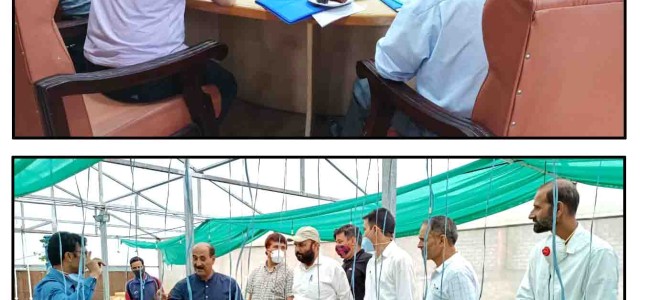 Director Agri Kmr reviews Physical/ Financial achievements of Shopian, Kulgam under CAPEX, CSSs Director Agri Kmr reviews Physical/ Financial achievements of Shopian, Kulgam under CAPEX, CSSs