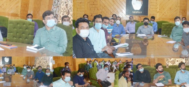 e-office System Training imparted at Shopian e-office System Training imparted at Shopian