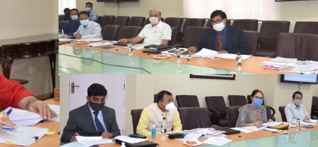 Lt Governor reviews School Education Department’s functioning Lt Governor reviews School Education Department’s functioning