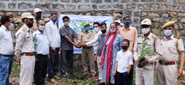 Forest department conducts series of plantation drives in Sunderbani Forest department conducts series of plantation drives in Sunderbani