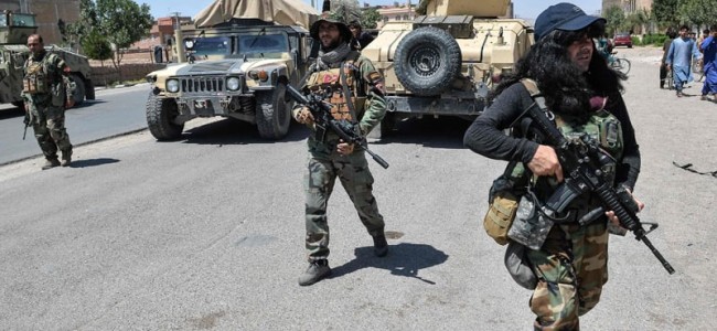 Families flee as Afghan army defends besieged Lashkar Gah city from Taliban
