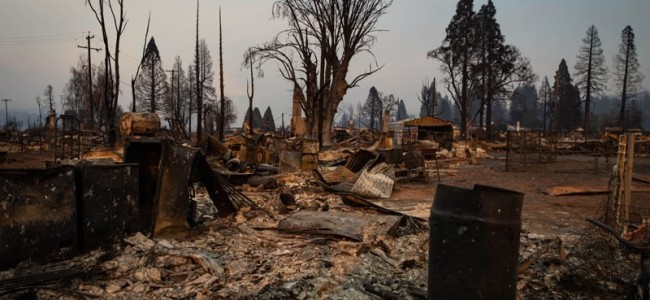 California wildfire now second-worst in state history