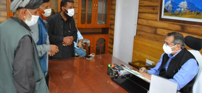Advisor Baseer Khan meets deputations, individuals Advisor Baseer Khan meets deputations, individuals