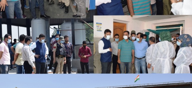 DC Kulgam conducts surprise visit to Distt. Hospital DC Kulgam conducts surprise visit to Distt. Hospital