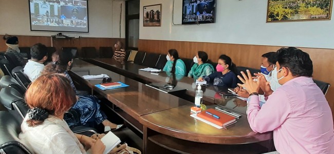 Div Com reviews district wise tourism development plans for short & long term interventions Div Com reviews district wise tourism development plans for short & long term interventions