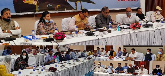 Parliamentary Standing Committee on Home Affairs begins its 4-days visit to Jammu & Kashmir Parliamentary Standing Committee on Home Affairs begins its 4-days visit to Jammu & Kashmir