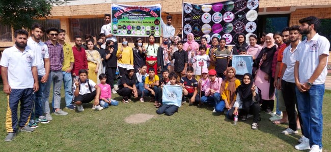 Sports for better mental health: 100 youth participate in FSLD summer camp at Pahalgam Sports for better mental health: 100 youth participate in FSLD summer camp at Pahalgam