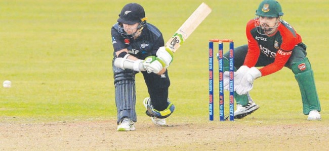 Latham, Allen guide NZ to consolation T20 win