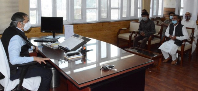 Deputations, individuals call on Advisor Baseer Khan at Civil Secretariat Deputations, individuals call on Advisor Baseer Khan at Civil Secretariat