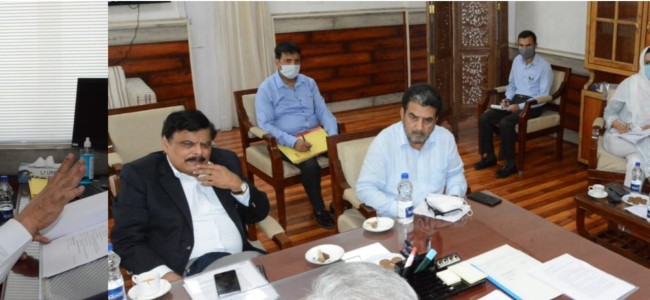 Advisor Farooq Khan discusses providing further boost to sports activities across J&K Advisor Farooq Khan discusses providing further boost to sports activities across J&K