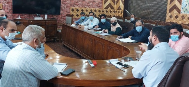 DC Kupwara chairs preparatory meeting, ahead of Union Minister’s tour