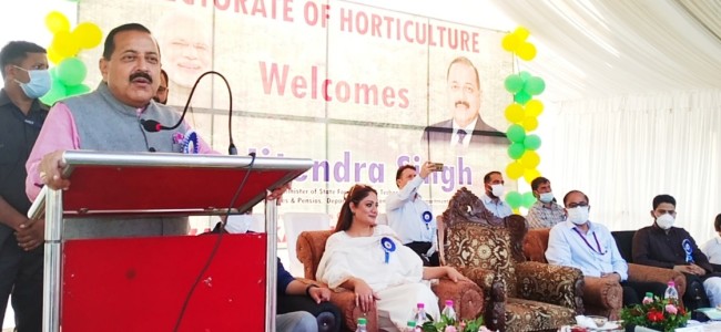 Dr. Jitendra conducts extensive tour of Khonmoh, Srinagar Dr. Jitendra conducts extensive tour of Khonmoh, Srinagar