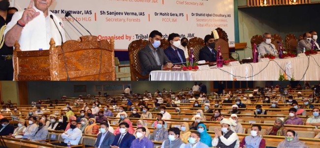 J&K Admin Will Work In Mission Mode For Development Of Tribals: Lt Governor Manoj Sinha J&K Admin Will Work In Mission Mode For Development Of Tribals: Lt Governor Manoj Sinha
