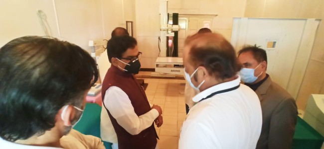 Day 2: Parliamentary Standing Committee on Health & FW visits Pahalgam hospital Day 2: Parliamentary Standing Committee on Health & FW visits Pahalgam hospital