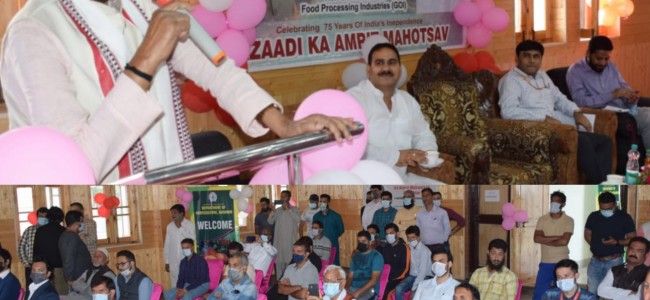 Union Minister of FPI, Pashupati Kumar Paras visits CoE, Zawoora Union Minister of FPI, Pashupati Kumar Paras visits CoE, Zawoora