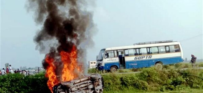 Lakhimpur Kheri Violence: Union minister’s son Ashish Mishra appears before UP Police