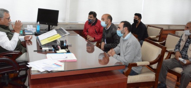 Several delegations calls on Advisor Farooq Khan Several delegations calls on Advisor Farooq Khan